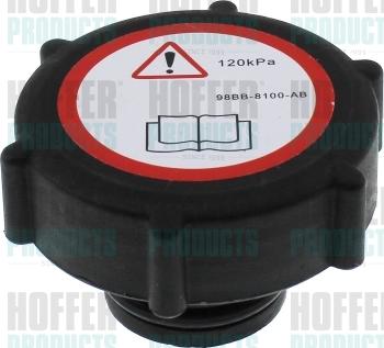 Hoffer 2036014 - Кришка, резервуар охолоджуючої рідини autozip.com.ua