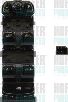 Hoffer 2106662 - Вимикач, стеклолод'емнік autozip.com.ua