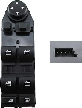 Hoffer 2106375 - Вимикач, стеклолод'емнік autozip.com.ua