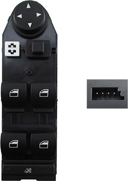 Hoffer 2106378 - Вимикач, стеклолод'емнік autozip.com.ua