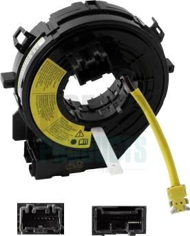 Hoffer 21031414 - Вита пружина, подушка безпеки autozip.com.ua