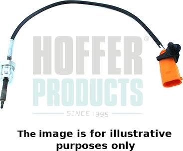 Hoffer 7452056E - Датчик, температура вихлопних газів autozip.com.ua