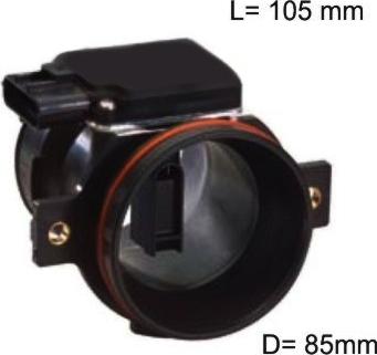Hoffer 7516096E - Датчик потоку, маси повітря autozip.com.ua