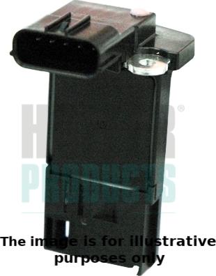 Hoffer 7516278E - Датчик потоку, маси повітря autozip.com.ua