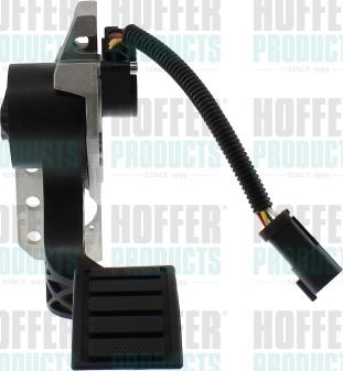 Hoffer 7513747 - Комплект педалі керування подачею палива autozip.com.ua