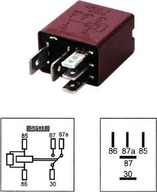 Hoffer 7232307 - Реле autozip.com.ua