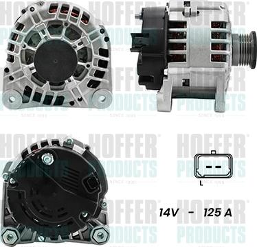 Hoffer H55101409G - Генератор autozip.com.ua