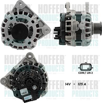 Hoffer H55101407G - Генератор autozip.com.ua