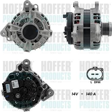 Hoffer H55101399G - Генератор autozip.com.ua