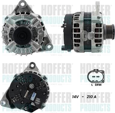 Hoffer H55101394G - Генератор autozip.com.ua