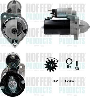 Hoffer H5010987G - Стартер autozip.com.ua