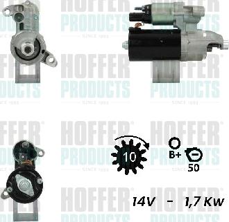 Hoffer H5010469G - Стартер autozip.com.ua