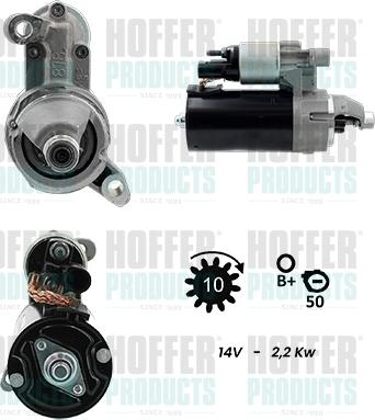 Hoffer H5010410G - Стартер autozip.com.ua