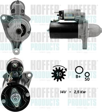 Hoffer H5010428G - Стартер autozip.com.ua