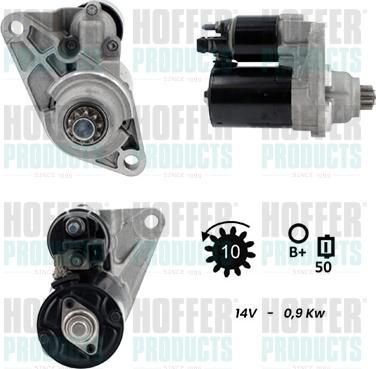 Hoffer H5010302G - Стартер autozip.com.ua