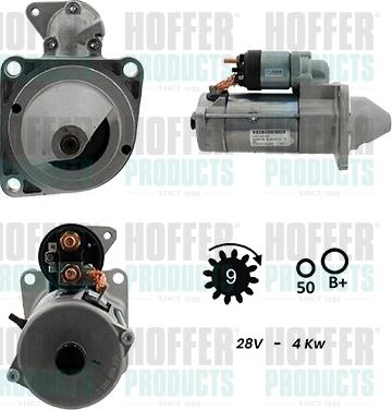 Hoffer H5110045G - Стартер autozip.com.ua