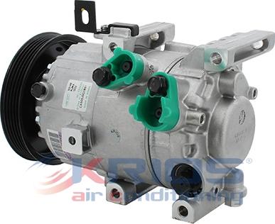 Hoffer K19166 - Компресор, кондиціонер autozip.com.ua