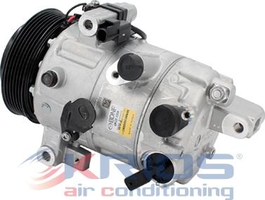 Hoffer K19162 - Компресор, кондиціонер autozip.com.ua