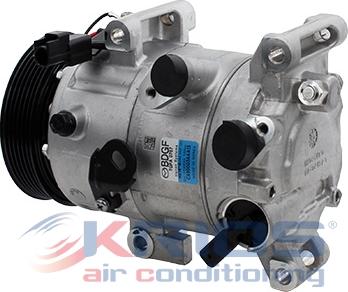 Hoffer K19173 - Компресор, кондиціонер autozip.com.ua