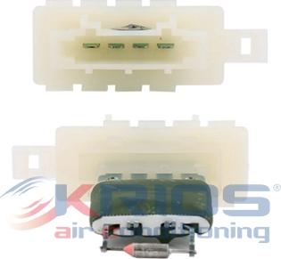 Hoffer K109220 - Опір, реле, вентилятор салону autozip.com.ua