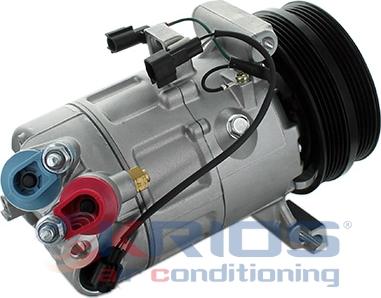 Hoffer K11456A - Компресор, кондиціонер autozip.com.ua