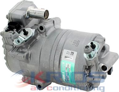 Hoffer K11550 - Компресор, кондиціонер autozip.com.ua