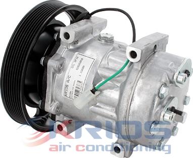 Hoffer K11560A - Компресор, кондиціонер autozip.com.ua