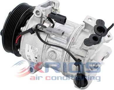 Hoffer K11537 - Компресор, кондиціонер autozip.com.ua