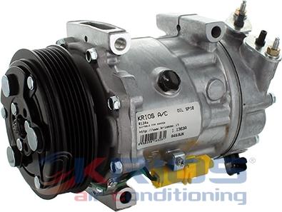 Hoffer K11363A - Компресор, кондиціонер autozip.com.ua