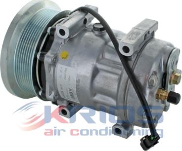 Hoffer K11324A - Компресор, кондиціонер autozip.com.ua