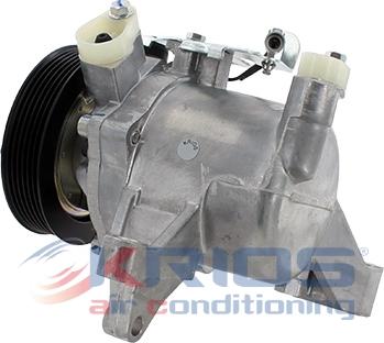 Hoffer K12190A - Компресор, кондиціонер autozip.com.ua