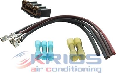 Hoffer K26205 - Ремкомплект кабелю, тепловентилятор салону (сіст.подогр.дв.) autozip.com.ua