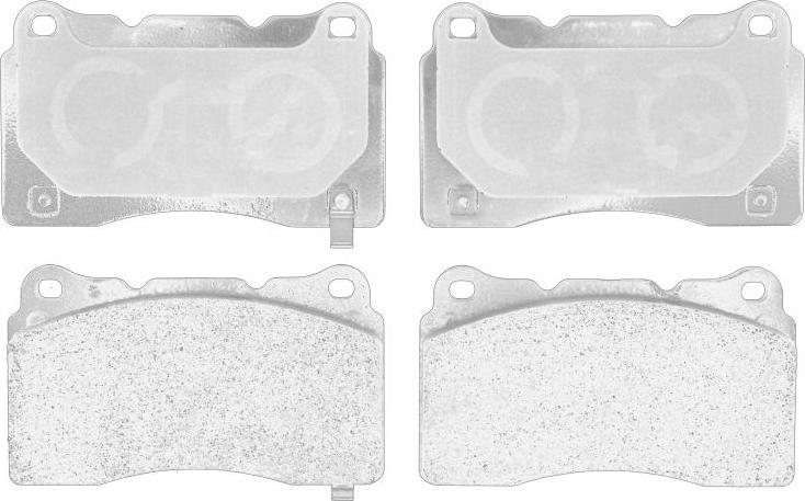 Honda 45022-TGH-A12 - Гальмівні колодки, дискові гальма autozip.com.ua