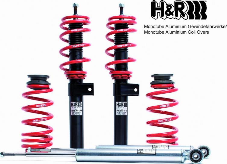H&R 39525-2 - Комплект ходової частини, пружини / амортизатори autozip.com.ua