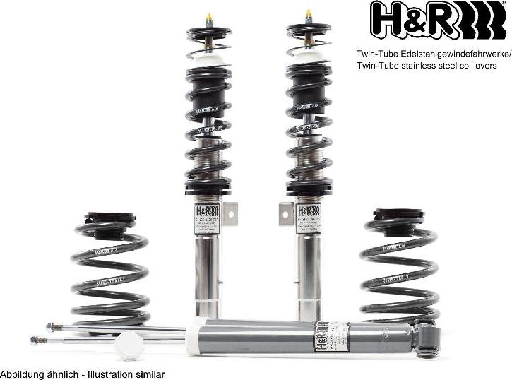 H&R 36525-1 - Комплект ходової частини, пружини / амортизатори autozip.com.ua