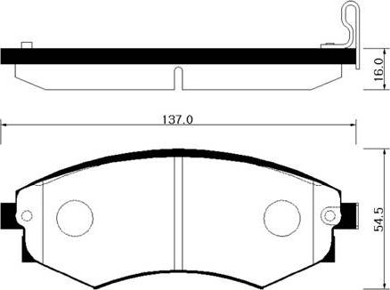 Magneti Marelli 363702161440 - Гальмівні колодки, дискові гальма autozip.com.ua