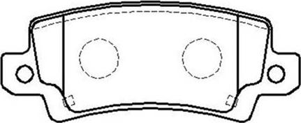 Honda NHC-1065 - Гальмівні колодки, дискові гальма autozip.com.ua