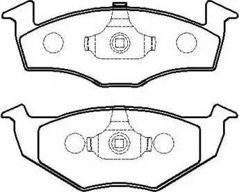 Starline BD S118 - Гальмівні колодки, дискові гальма autozip.com.ua