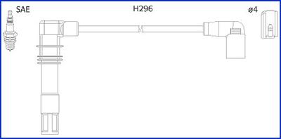 HÜCO 134797 - Комплект проводів запалювання autozip.com.ua