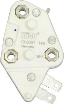 HÜCO 130001 - Регулятор напруги генератора autozip.com.ua