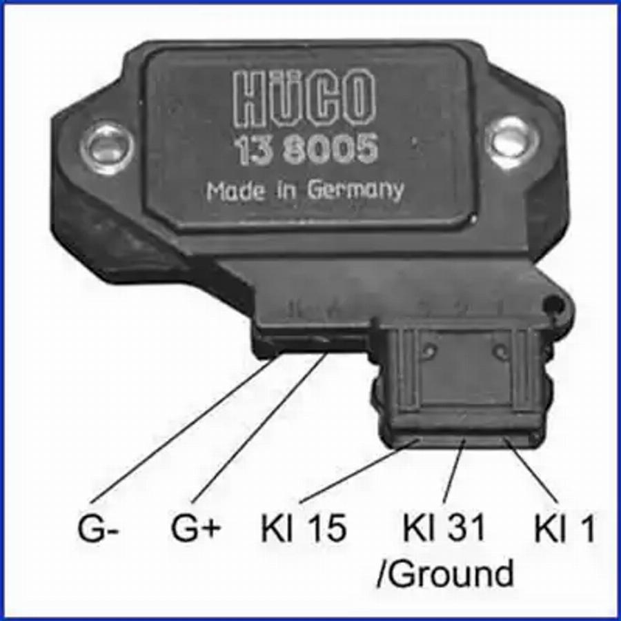 HÜCO 138005 - Комутатор, система запалювання autozip.com.ua