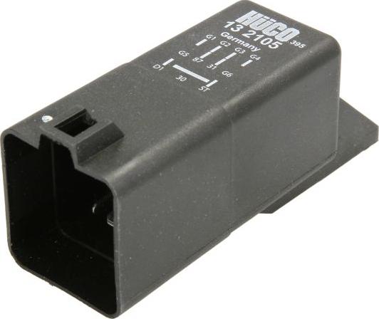 HÜCO 132105 - Реле, система розжарювання autozip.com.ua