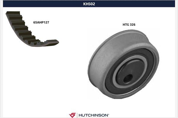 Hutchinson KH 502 - Комплект ременя ГРМ autozip.com.ua