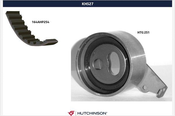 Hutchinson KH 527 - Комплект ременя ГРМ autozip.com.ua