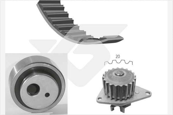 Hutchinson KH 03WP05 - Водяний насос + комплект зубчатого ременя autozip.com.ua