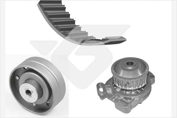 Hutchinson KH 24WP04 - Водяний насос + комплект зубчатого ременя autozip.com.ua