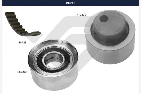Hutchinson KH 216 - Комплект ременя ГРМ autozip.com.ua