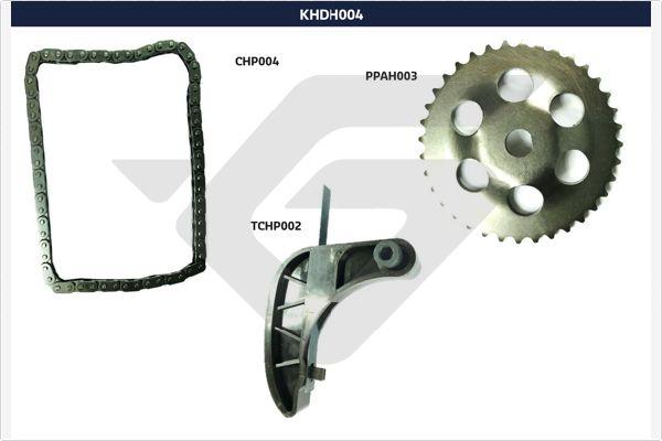 Hutchinson KHDH 004 - Комплект ланцюга, привід масляного насоса autozip.com.ua