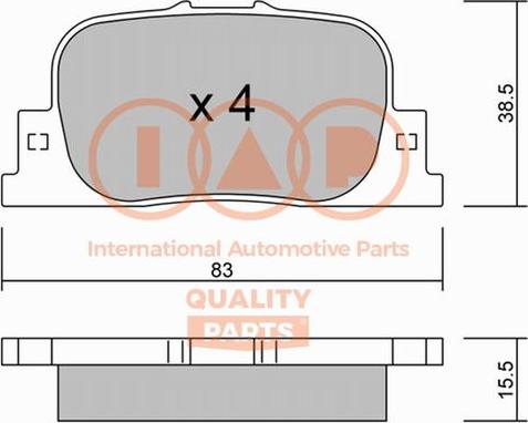 Girling 6132782 - Гальмівні колодки, дискові гальма autozip.com.ua