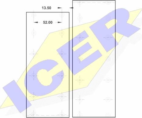 Icer 21 5742 00 - Комплект гальмівних черевиків, барабанні гальма autozip.com.ua